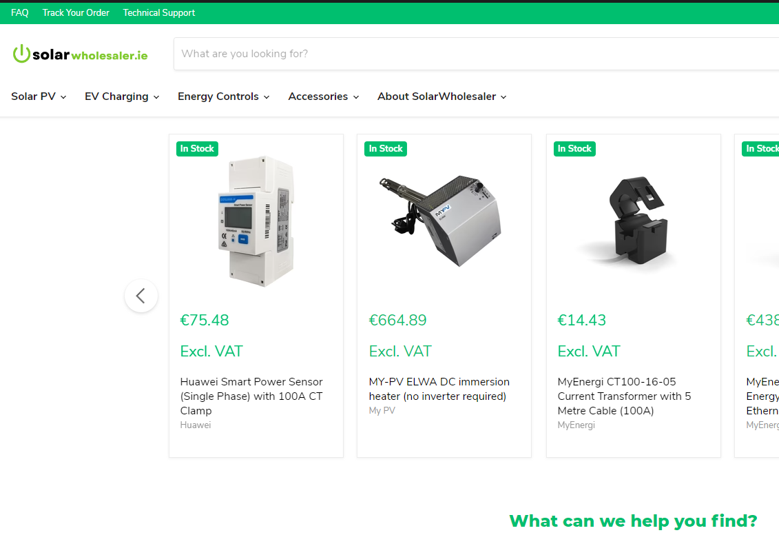 solarwholesaler.ie – a new way to shop online!